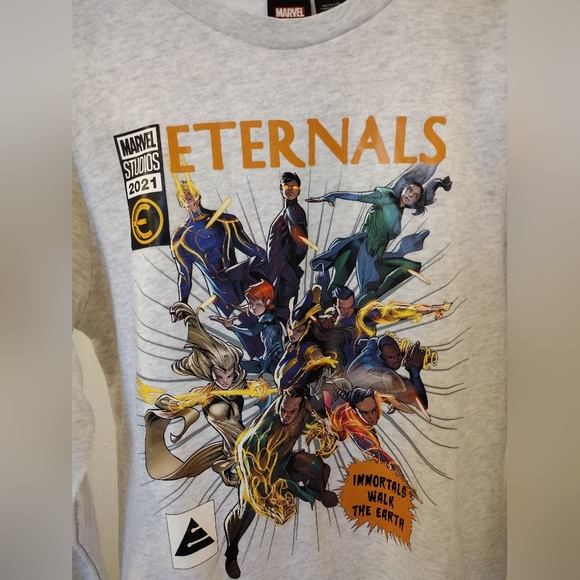 Marvel Eternals Unisex Crew Fleece Kid XL Sweatshirt. - Picture 6 of 6